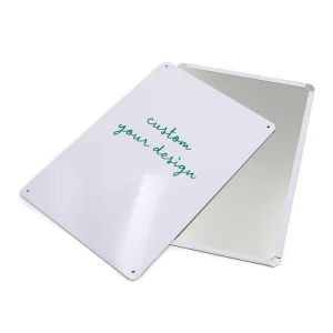 Custom Magnetic Souvenir Aluminum Metal Plate Decorative Car Plates with Your Own Logo