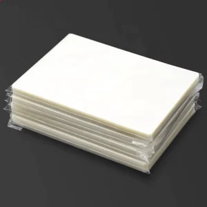 Custom Matte Laminating Film Sheet 150mic 350Micron A2 A3 A5 A6 125 Micron PET Material Soft Hardness Glossy Moisture Proof