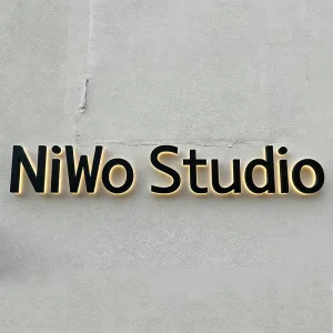 Custom Metal Backlit LED Channel Letter 3D Logo Sign IP65 Waterproof for Car Companies Outdoor Use