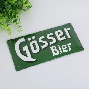 Custom Metal Decorative Enamel Plates Factory Direct Private Warning Signs with Silk Screen Printing