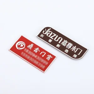 Custom Metal Embossed Nameplate Maker Metal Tag Nameplate Signs Printing Metal Logo Plates Signs