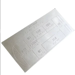 Custom Metal Logo Nameplates UV Printing Durable Stainless Steel Tags for Corporate Identity Branding Custom Shape
