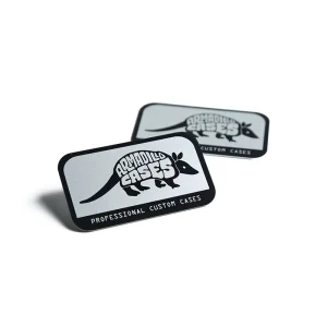 Custom Metal Nameplate Supplier Manufacturer Logo Plates Engraved Aluminium Label Blank Equipment Tag Adhesive
