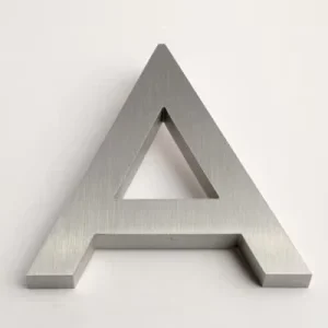 Custom Metal Number Sign Letters Outdoor Metal Alphabet Letters Company Logo Metal Sign Letter