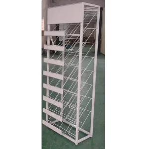 Custom Metal Paper Display Rack Scrapbook Paper Display Rack Stand A4 Paper Metal Placemat Display Rack