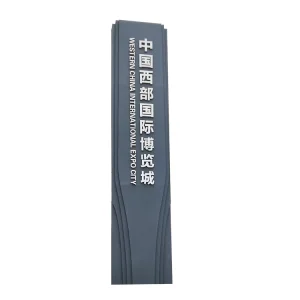 Custom Metal Residential Parking Area Guide Signage Roadside Direction Standing Pylon Sign