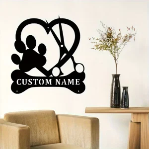 Custom Metal Signage Plaque with Stainless Steel High Definition Finish for Home Office Decor