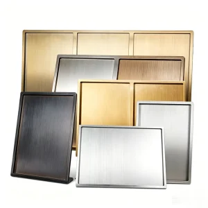 Custom Metal Table Sign Holder Stainless Steel Desktop Advertising Stand Multi-size Acrylic Menu Table Card