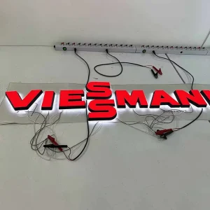 Custom Mini 3D Acrylic Letter Sign Waterproof LED Lighting IP65 IP66 IP67 Rated App Control Wall Mount for Indoor Outdoor Use