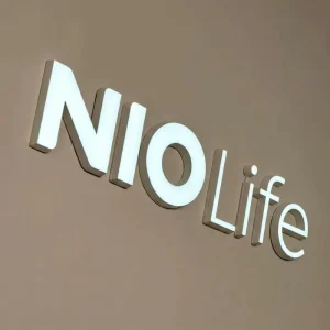 Custom Mini Acrylic LED Channel Letters 3D Borderless Waterproof IP65 Home Buildings Mall High-end Retail Boutique Cafe Logo