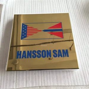 Custom Mirror Finish Stainless Steel Logo Plate Electroplated Etched & Color Filled Metal Sign for Business Branding