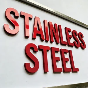 Custom Neon Flex Sign Anti-Corrosion Coating Stainless Steel LED Waterproof IPX4 for Outdoor Advertising Direction