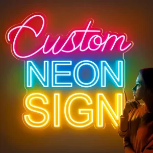 Custom Neon Light Sign Acrylic Wall Display LED Text Letters for Bar Cafe Restaurant Interior Decoration Supplier