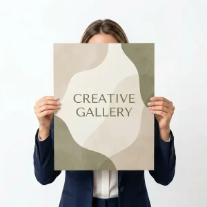 Custom Neutral Abstract Bohemian Art Printing for Home Office Wall Decor Poster