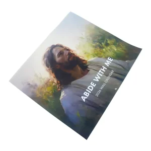 Custom OEM Printed Soft Cover Stapled Wall Calendar Book Weekly Planner Notebook Printing Manufacturer