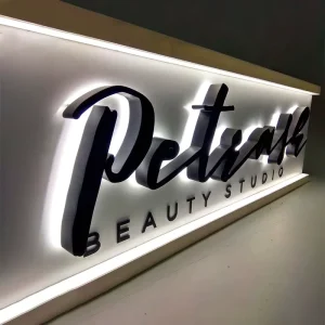 Custom Outdoor Advertising Storefront Business Branding Waterproof LED Channel Letters Signage Wholesaler