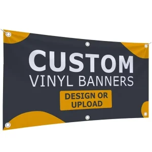 Custom Outdoor Building Fence Business Sign Vinyl Hanging Advertising Banner