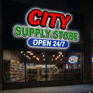 Custom Outdoor Business Acrylic RGB LED Illuminated Channel Letter Sign 3D LED Frontlit Letter Signage Signs