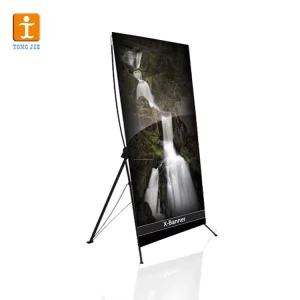 Custom Outdoor Design X Banner for Indoor Advertising Sport Events Campaigns X Stand Display Banner Portable Display Stand