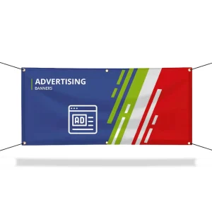 Custom Outdoor Hanging Advertising Polyester Banner Waterproof Sublimation Fabric Fence Mesh Banner Digital Printing Automotive