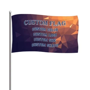 Custom Outdoor Indoor Polyester Flags Banners Hanging Banner Custom Logo Door Flags for Party