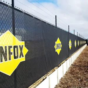 Custom Outdoor Inkjet Printing Polyester Fabric Mesh Banner for Advertising