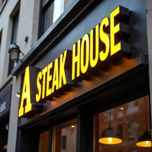 Custom Outdoor LED Channel Letter Sign Metal Backlit Business Signage 3D Illuminated Logo Letters for Storefront Shop