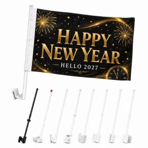 Custom Outdoor Off Road Team Flags Eco Friendly Polyester Durable Quick Dry Digital Printed for Events and Sports