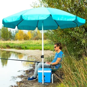 Custom Outdoor Parasol Umbrella for Beach Patio Garden Fishing Grand Sombrillas Parapluie Chair Promotion