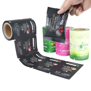 Custom PP Food Grade Printing Flexible Packaging Printed Roll Film for Ice Cream Packaging Plastic Laminated Film in Roll Form