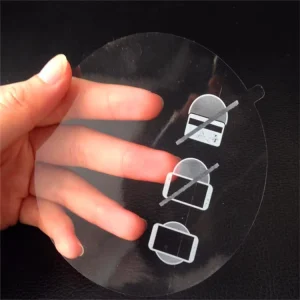 Custom PVC Adhesive Waterproof Eco Friendly Hologram Overlay Transparent Car Decals Stickers for Gift & Craft