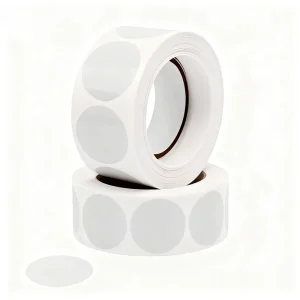 Custom PVC Clear Sealing Stickers Waterproof Strong Adhesive Round Transparent Labels