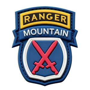 Custom PVC Grade Armband Patches 3D Rubber Logo Badge