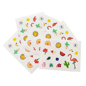 Custom PVC Vinyl Aesthetic Original Decals Adhesive Stickers Decorative Waterproof Clear Stickers