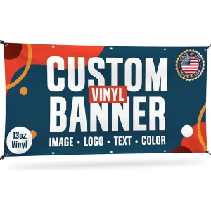 Custom PVC Vinyl Banner Happy Birthday Party Decoration and Event Promotional Flags Banners