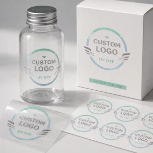 Custom Pattern Anti Scratch Ultra Clear Eco Friendly Permanent Waterproof UV DTF Sticker For Laptop Decoration