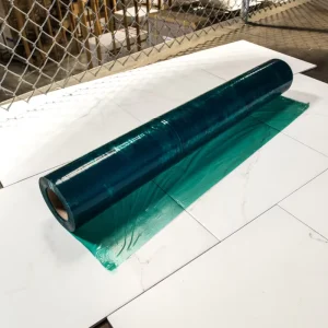 Custom Pattern UV Printed Soft Self adhesive Glossy Surface Protection Transparent Moisture Proof PE Blow Molding Film