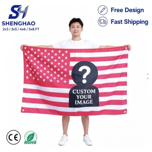 Custom Personalized Advertising Flag for Fans to Support Idols American Banner for Concerts Bars Dormitories