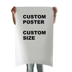 Custom Picture Poster Canvas or Paper Art Wall Poster Printing for Photographers and Artists