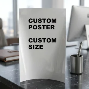 Custom Picture Square Polyester Folk Art Eco Friendly Wall Poster Digital Printing