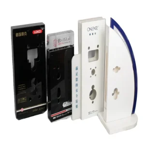 Custom Plastic Acrylic Smart Door Lock Display Stand