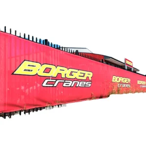 Custom Polyester Advertising Banner Backdrop Banner Printing Large Fabric Banner