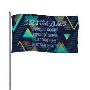 Custom Polyester Flag Fabric Outdoor Banner Flag Banner Printing Wall Hanging Custom Flag Banner