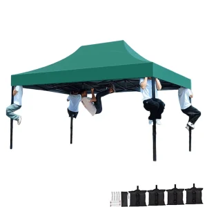 Custom Pop up Gazebo Tent Advertising Folding Canopy 4 Leg Outdoor Market Stall Tent