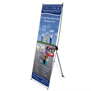 Custom Portable Advertising Digital Printed Roll up Banner Stand X Banner