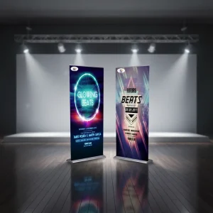 Custom Portable Advertising Equipment Display Kakemono Retractable Roll up Stand Banner Aluminum Frame Enrouleur Publiciatire