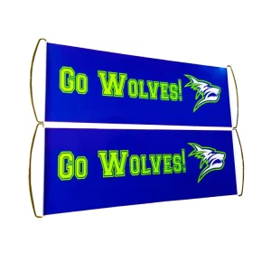 Custom Portable Indoor Retractable Banner Hand Held Scrolling Rolling Waterproof Lightweight Tradeshow Giveaways