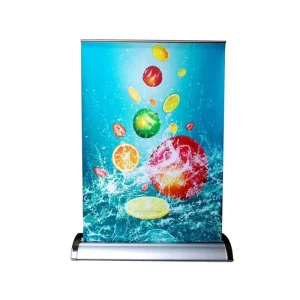 Custom Portable Roll Up Display Promotional Pull up Banner Material Retractable and Easy to Carry