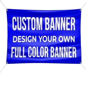 Custom Portable Vinyl Banner with Digital Printing for Tradeshow Giveaways