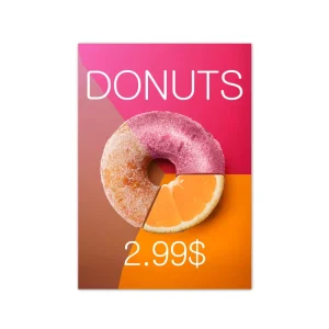 Custom Poster Printing Paper Polyester Service A2 B2 18×24 Paperboard Printing UV Print Adhesive Waterproof Poster